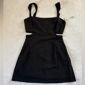 Gianni Bini Black Mini Dress with Cut-Outs